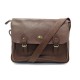 SAC A MAIN MAC DOUGLAS BESACE BANDOULIERE EN CUIR GRAINE MARRON HAND BAG 219€