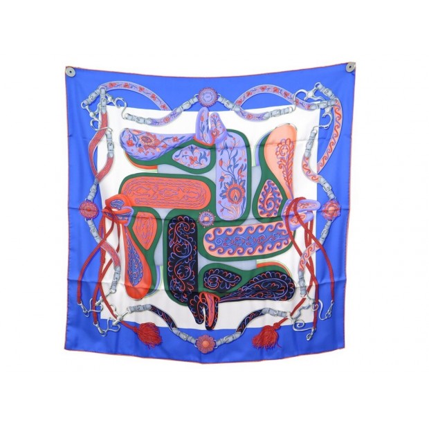 NEUF FOULARD HERMES FESTIVAL DES AMAZONES CARRE 90 DORIGNY SOIE BOITE SCARF 375€