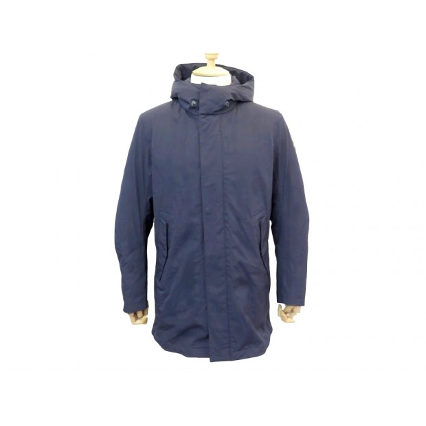 NEUF MANTEAU LONG COLMAR BIKER 12766QY L 52 BLEU MARINE BLOUSON NEW COAT 530€