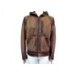 MANTEAU MATCHLESS DONINGTON T52 L VESTE EN CUIR MARRON BLOUSON JACKET COAT 1400€