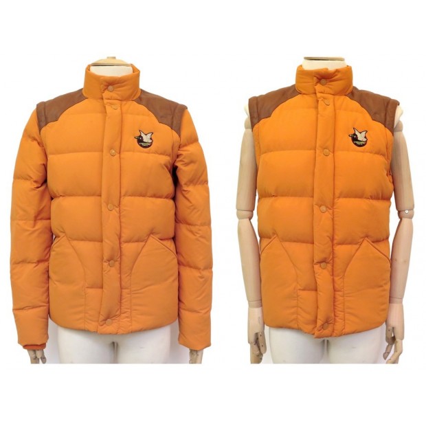 BLOUSON CHEVIGNON TOGS JHCNC001 DOUDOUNE MANCHES AMOVIBLES 50 M ORANGE COAT 440€