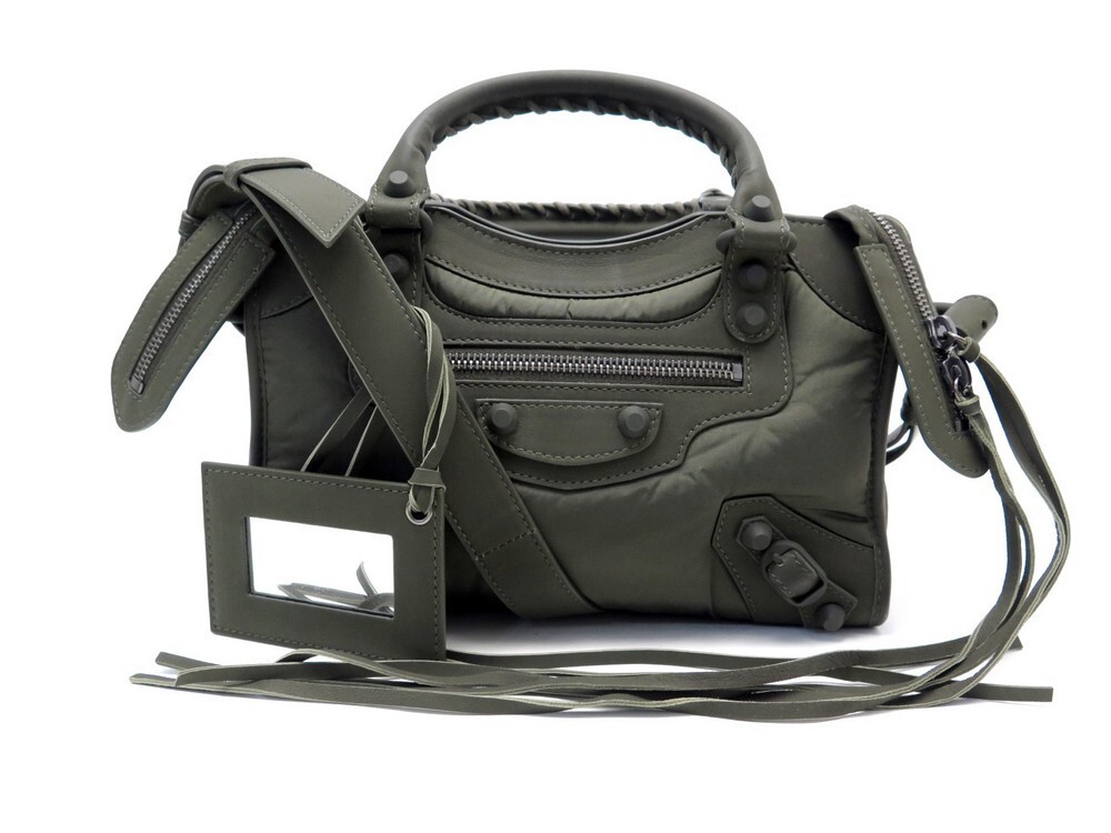 BALENCIAGA Sac City Giant Clous Ecru REAWAKE #43 BALENCIAGA Sac City Giant Clous Ecru REAWAKE