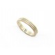 BAGUE CARTIER ALLIANCE TRINITY CRB4052253 T53 3 ORS JAUNE ROSE BOITE RING 1300€