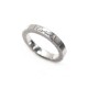 BAGUE CARTIER ALLIANCE LANIERE T51 EN OR GRIS 18K 6.2 GR + BOITE GOLD RING 1370€