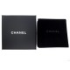 NEUF BOITE A BIJOUX CHANEL POUR BROCHE AVEC POCHON NOIR 9 X 3.5 CM BOX