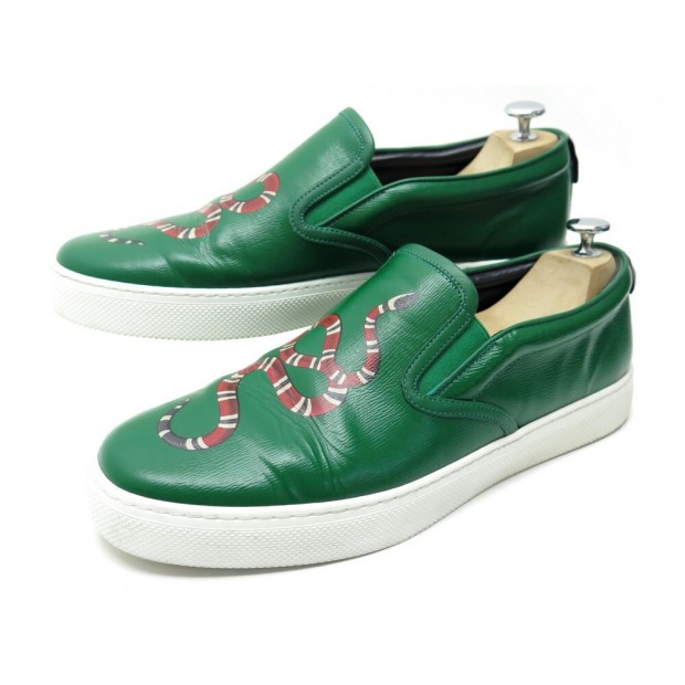 chaussures gucci slip on snake 431297 