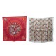 LOT 2 FOULARDS GAVROCHES HERMES SULFURES SOIE MULTICOLORE SILK SCARF 350€