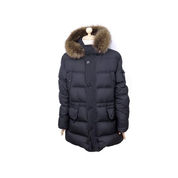 NEUF MANTEAU MONCLER AFFTON GIUBBOTTO T54 L DOUDOUNE LONGUE MATELASSEE 1765€