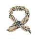 ECHARPE BURBERRY CLASSIQUE CHECK TARTAN LAINE BEIGE 44 X 186 CM WOOL SCARF 420€