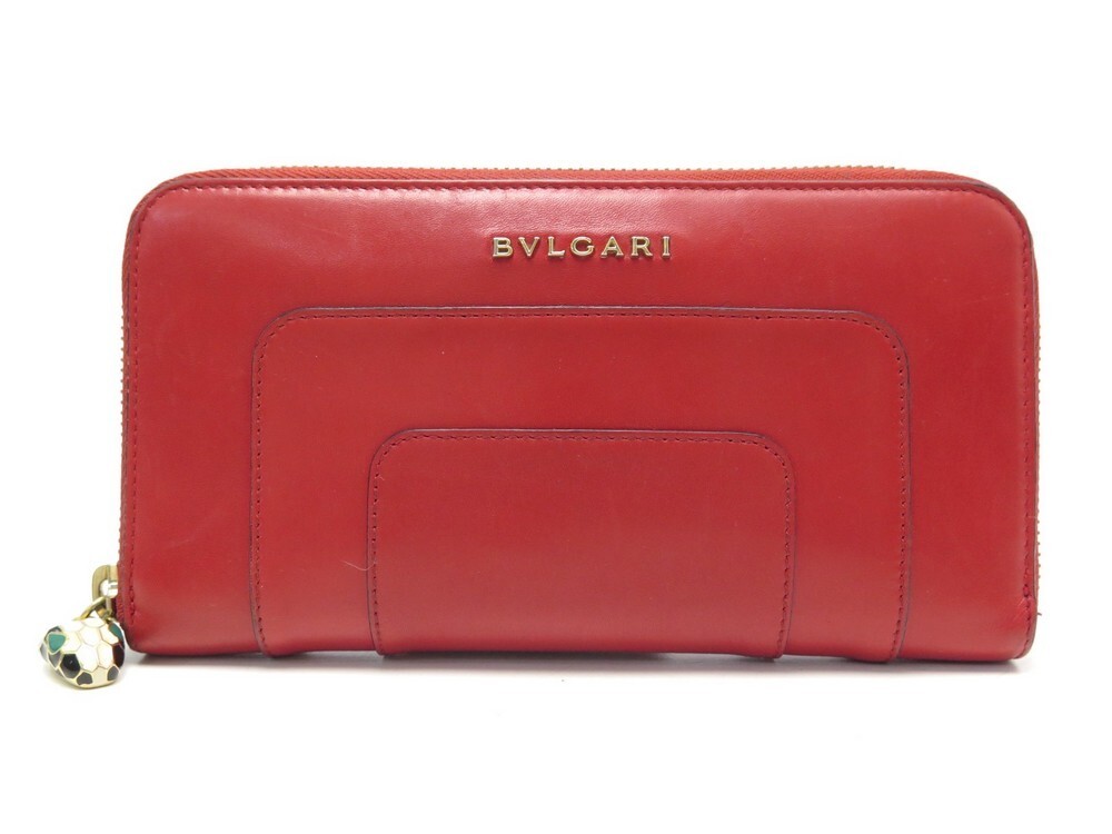 portefeuille bulgari serpenti forever 36472 en cuir