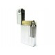 VINTAGE BRIQUET LANCEL A ESSENCE EN METAL ARGENTE SILVER PETROL LIGHTER