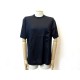 NEUF TSHIRT HERMES DROIT POCHE BRODEE T40 M EN COTON BLEU MARINE NEW TOP 430€