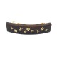 BARRETTE A CHEVEUX LOUIS VUITTON INCLUSION BOIS MARRON METAL DORE HAIR CLIP 310€