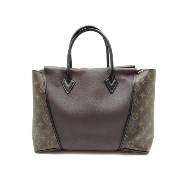 SAC A MAIN LOUIS VUITTON TOTE W PM M41061 CUIR CHOCOLAT TOILE MONOGRAM BAG 2990€