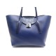 NEUF SAC A MAIN MICHAEL KORS BANCROFT 31H8PBNT9Z EN CUIR BLEU & LEZARD BAG 1390€