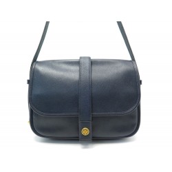 VINTAGE SAC A MAIN HERMES NOUMEA EN CUIR EPSOM BLEU MARINE HAND BAG 2500€
