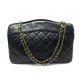 VINTAGE SAC A MAIN CHANEL SHOPPING CUIR MATELASSE NOIR CABAS QUITED BAG 3500€