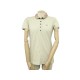 NEUF POLO BURBERRY BRIT FEMME BEIGE M 