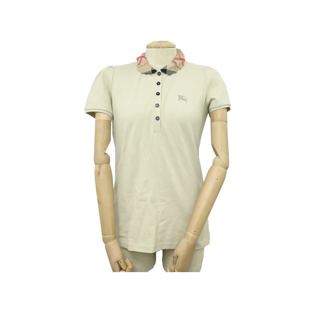 burberry polo beige