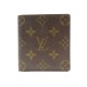 NEUF PORTEFEUILLE LOUIS VUITTON EN TOILE MONOGRAM PORTE CARTE NEW WALLET 325€