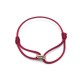 NEUF BRACELET CARTIER TRINITY B6016700 OR ROSE JAUNE BLANC ET CORDON ROUGE 560€