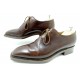 CHAUSSURES SANTONI RICHELIEU 4956 ONE CUT 10.5 IT 44.5 45 FR CUIR SHOES 695€