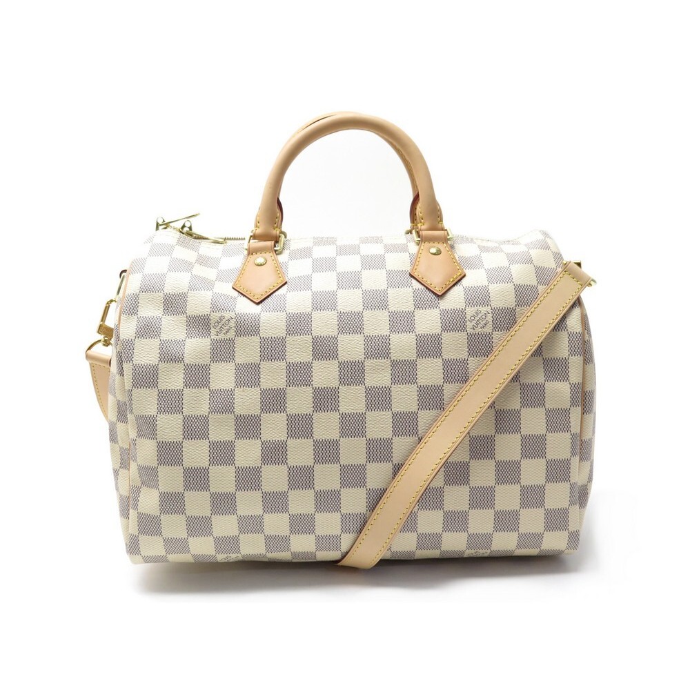 Louis Vuitton Damier Azur Speedy Bandouliere 30 (SHG-33117) – LuxeDH