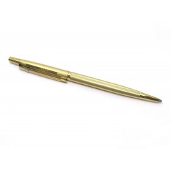 NEUF VINTAGE STYLO BILLE CARAN D'ACHE MADISON EN PLAQUE OR BALLPOINT PEN 245€