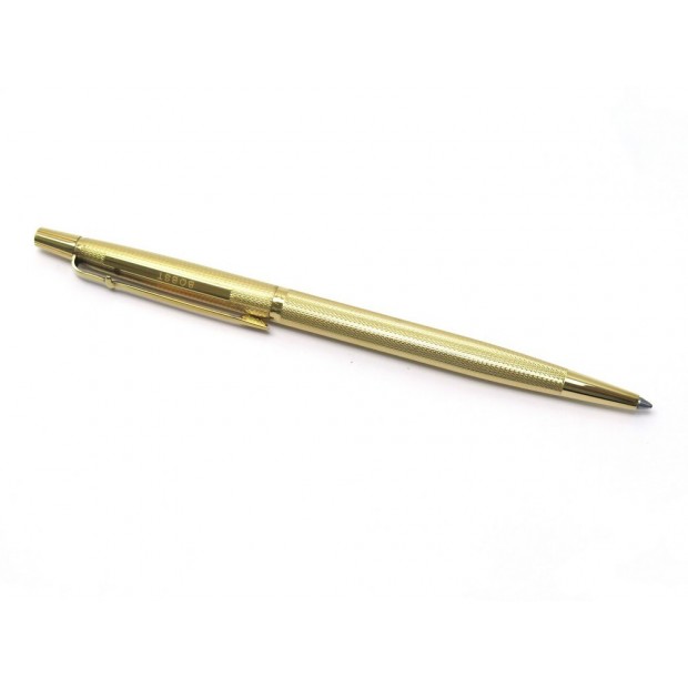 NEUF VINTAGE STYLO BILLE CARAN D'ACHE MADISON EN PLAQUE OR BALLPOINT PEN 245€