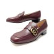 NEUF CHAUSSURES GUCCI MOCASSINS MARMONT 402496 37.5 IT 38.5 FR CUIR SHOES 610€