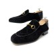 NEUF CHAUSSURES GUCCI MOCASSINS HORSEBIT 7 IT 42 FR VELOURS GG BOITE SHOES 650€