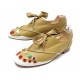 CHAUSSURES CHRISTIAN LOUBOUTIN 40 RICHELIEU MOTIFS ORTEILS AVEC BIJOUX DE PIEDS