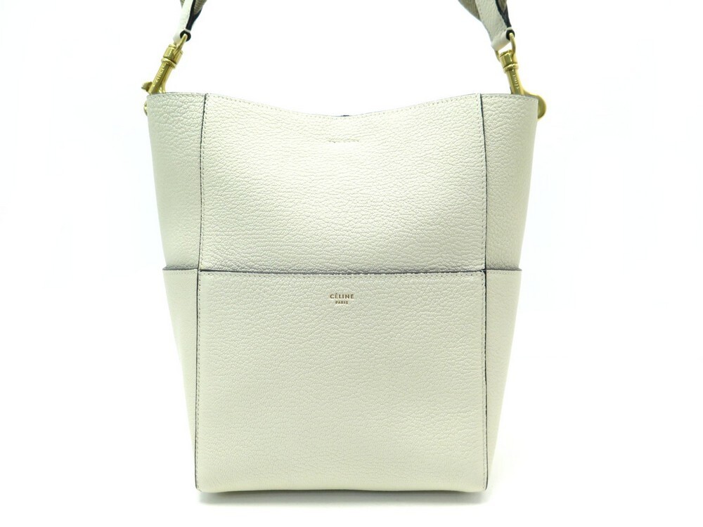 sac a main celine seau sangle petit modele cuir