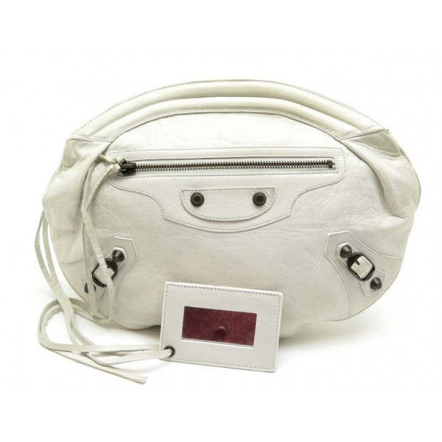 SAC A MAIN BALENCIAGA POCHETTE MOTOCROSS CLASSIC OVAL 159675 CLUTCH BAG 919€