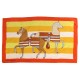 NEUF TAPIS DE PLAGE HERMES CHEVAUX DRAP DE BAIN 150CM SERVIETTE HORSE TOWEL 450€