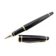 NEUF STYLO PLUME WATERMAN A CARTOUCHES EN RESINE NOIR + BOITE FOUNTAIN PEN 276€