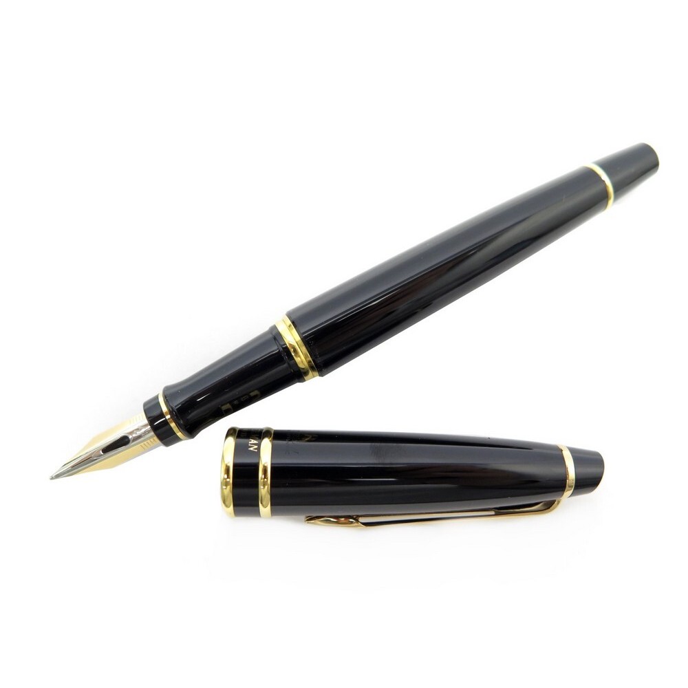 stylo plume waterman a cartouches en resine noir