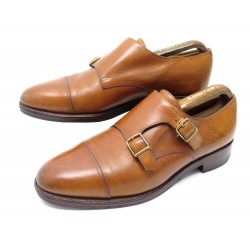 CHAUSSURES JOHN LOBB WILLIAM 8E 42 MOCASSINS BI BOUCLE CUIR + EMBAUCHOIRS 1275€