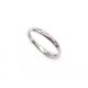 NEUF BAGUE POMELLATO LUCCIOLE A.A104SB2 T50 EN OR BLANC & 6 DIAMANTS RING 1100€