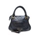 SAC A MAIN CHLOE MARCIE MEDIUM EN CUIR PYTHON NOIR BLACK LEATHER HAND BAG 2600€