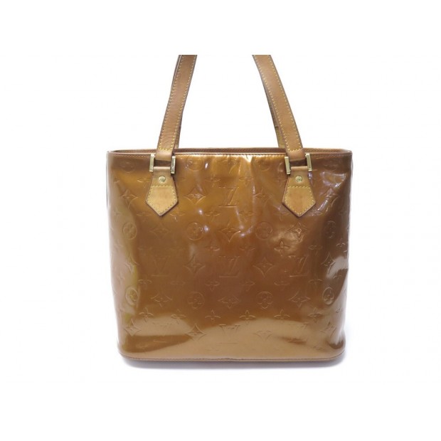 SAC A MAIN LOUIS VUITTON HOUSTON EN CUIR MONOGRAM VERNIS CABAS HAND BAG 1300€