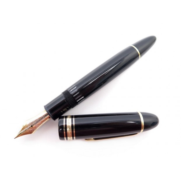 STYLO PLUME MONTBLANC MEISTERSTUCK 149 DORE 115384 PISTON NOIR + BOITE PEN 785€