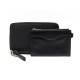 NEUF PORTEFEUILLE LONGCHAMP MAILBOX + POCHETTE CLE 1980 CUIR NOIR WALLET 260€