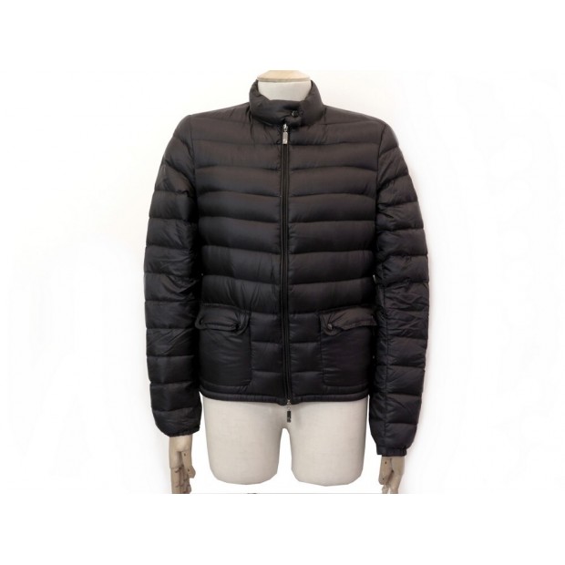 BLOUSON MONCLER LANS GIUBBOTTO DOUDOUNE TAILLE 1 36 S POLYESTER NOIR COAT 595€