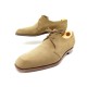 NEUF CHAUSSURES JOHN LOBB DERBY GOODWOOD 7.5E 41.5 BEIGE EN VEAU VELOURS 1440€