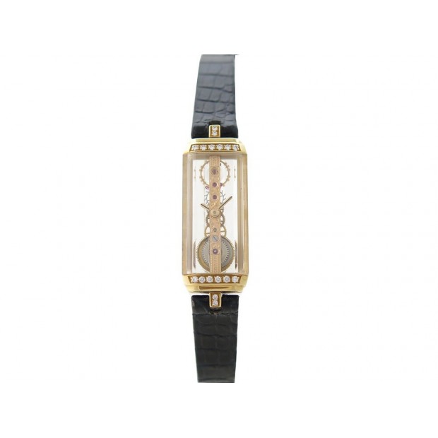 RARE MONTRE CORUM GOLDEN BRIDGE 1325065 OR 18K & DIAMANTS MECANIQUE WATCH 25800€