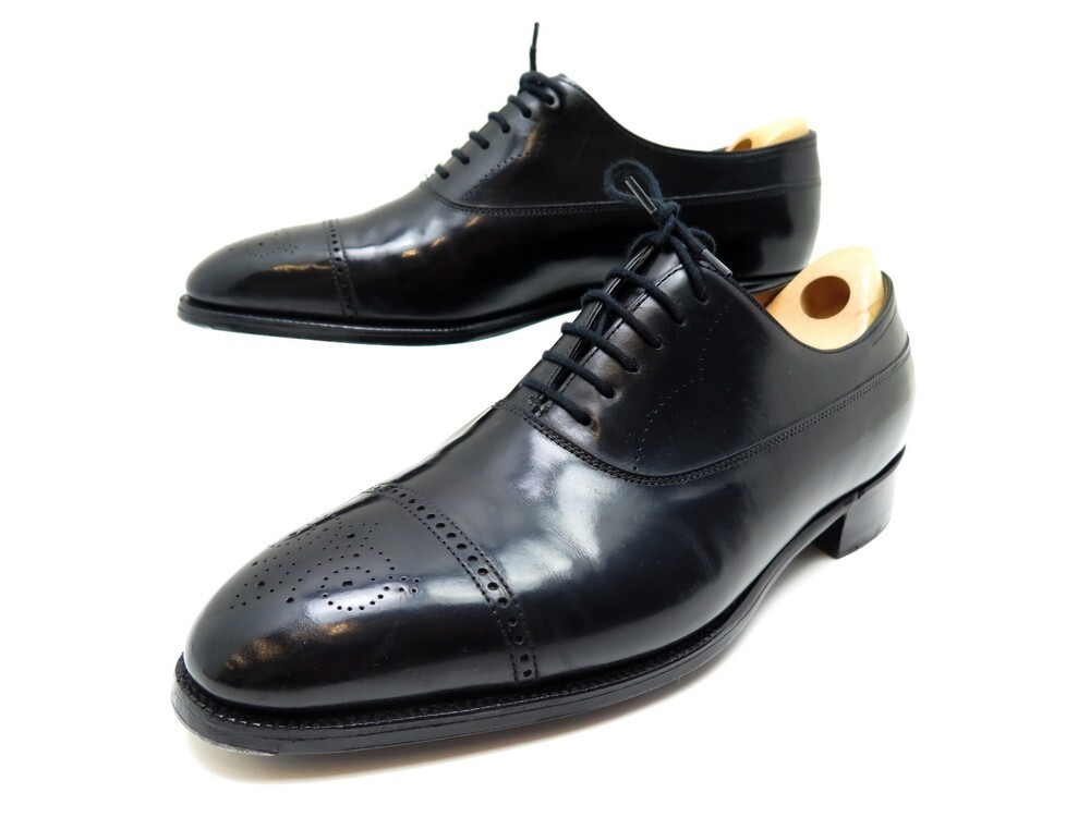 chaussures john lobb richelieu lazenby bout fleuri