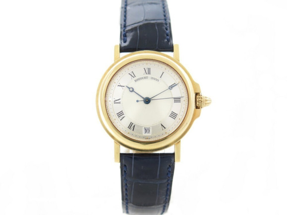 montre breguet marine ba3400 35 mm or jaune 18k