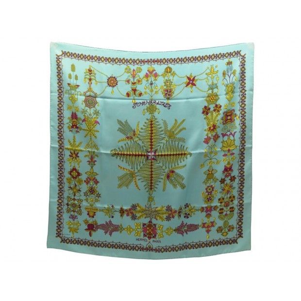 FOULARD HERMES SHEHERAZADE HENRI D'ORIGNY CARRE 90 EN SOIE SILK SCARF 385€