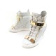 CHAUSSURES GIUSEPPE ZANOTTI BASKET COBY WEDGE 37.5 IT 38.5 FR CUIR SNEAKERS 850€